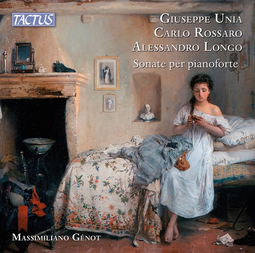 Massimiliano Genot - Unia, Rossaro & Longo: Piano Sonata ryhmässä CD / Klassiskt @ Bengans Skivbutik AB (5662559)