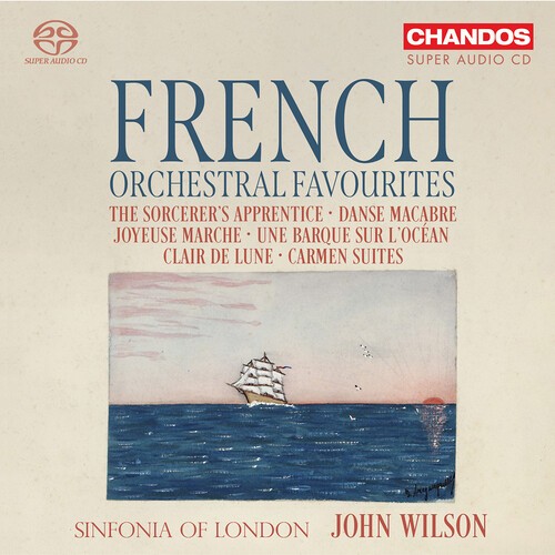 Sinfonia Of London John Wilson - French Orchestral Favourites ryhmässä Musiikki / SACD / Klassiskt @ Bengans Skivbutik AB (5662579)