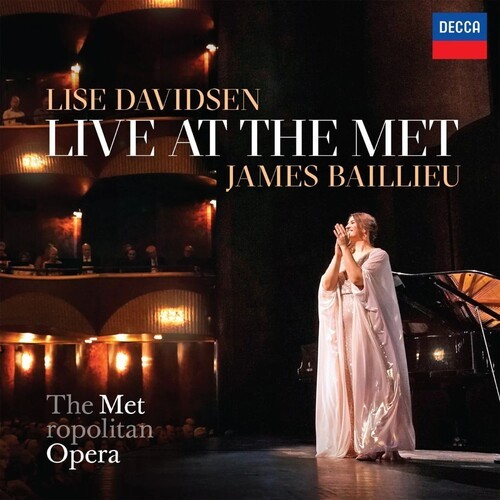 Lise Davidsen James Baillieu - Live At The Met ryhmässä VINYYLI / Myydyimmät @ Bengans Skivbutik AB (5662845)