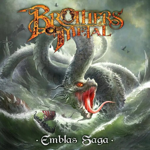 Brothers Of Metal - Emblas Saga ryhmässä CD / Hårdrock @ Bengans Skivbutik AB (5663110)
