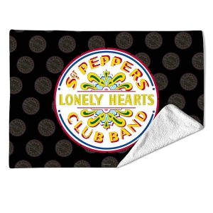 The Beatles - Sgt Pepper Small Fleece Blanket ryhmässä MERCHANDISE / Merch / Nyheter / Pop-Rock @ Bengans Skivbutik AB (5663167)