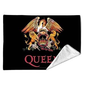 Queen - Crest Small Fleece Blanket ryhmässä MERCHANDISE / Merch / Pop-Rock @ Bengans Skivbutik AB (5663184)