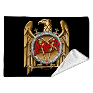 Slayer - Golden Eagle Small Fleece Blanket ryhmässä MERCHANDISE / Merch / Nyheter / Hårdrock @ Bengans Skivbutik AB (5663185)