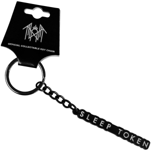 Sleep Token - Text Logo Keychain ryhmässä MERCHANDISE / Avainrengas / Heavy Metal @ Bengans Skivbutik AB (5663195)