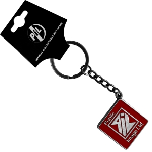 Pil - New Logo Red Keychain ryhmässä MERCHANDISE / Avainrengas / Pop-Rock @ Bengans Skivbutik AB (5663221)