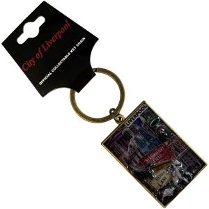 Rock Off - City Of Liverpool Landmarks Keychain ryhmässä Merchandise @ Bengans Skivbutik AB (5663231)