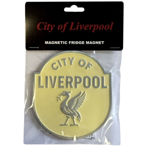 Rock Off - City Of Liverpool Emblem Magnet ryhmässä Merchandise @ Bengans Skivbutik AB (5663235)