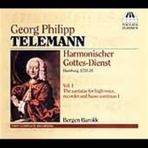 Telemann - Harmonischer Gottes-Dienst ryhmässä Externt_Lager / Naxoslager @ Bengans Skivbutik AB (566324)