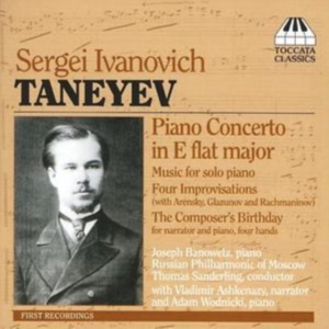Taneyev - Piano Music ryhmässä Externt_Lager / Naxoslager @ Bengans Skivbutik AB (566333)