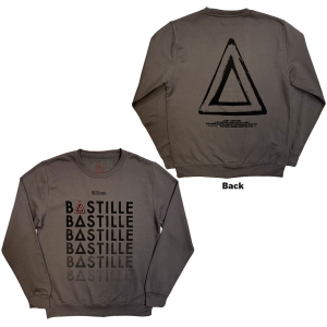 Bastille - Repeat Logo Uni Char Sweatshirt ryhmässä MERCHANDISE / Sweatshirt / / @ Bengans Skivbutik AB (5663330r)