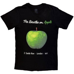 The Beatles - On Apple Uni Bl T-Shirt ryhmässä MERCHANDISE / T-paita / Nyheter / Pop-Rock @ Bengans Skivbutik AB (5663596r)