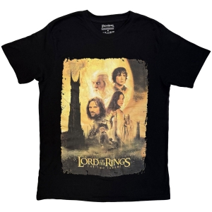 Lord Of The Rings - The Two Towers Poster Uni Bl T-Shirt ryhmässä MERCHANDISE / T-paita / Nyheter / Film-Musikal @ Bengans Skivbutik AB (5663605r)