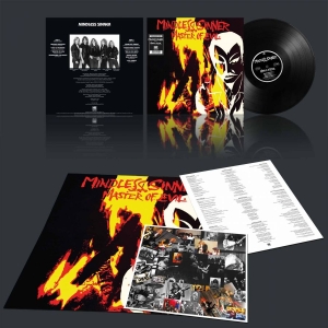 Mindless Sinner - Master Of Evil (Black Vinyl Lp) ryhmässä VINYYLI / Kommande / Hårdrock @ Bengans Skivbutik AB (5663761)