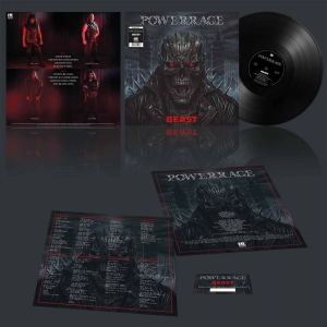 Powererage - Beast (Black Vinyl Lp) ryhmässä VINYYLI / Kommande / Hårdrock @ Bengans Skivbutik AB (5663767)