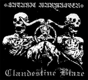 Clandestine Blaze / Satanic Warmast - Split (Digipack) ryhmässä CD / Hårdrock @ Bengans Skivbutik AB (5663856)