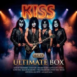 Kiss - Ultimate Box (6 Cd Box) ryhmässä CD / Kommande / Hårdrock @ Bengans Skivbutik AB (5663915)