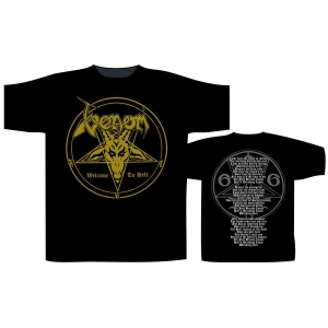 Venom - T/S Welcome To Hell (Xxl) ryhmässä MERCHANDISE / T-paita / Kommande / Hårdrock @ Bengans Skivbutik AB (5663928)