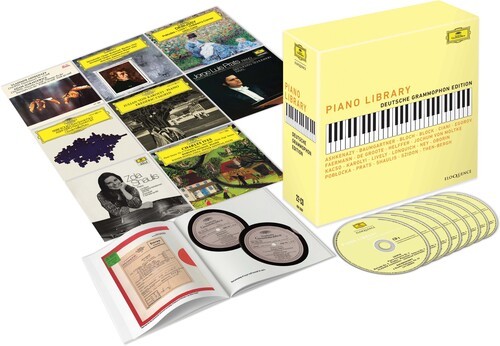 Various Artists - Piano Library - Dg Edition ryhmässä CD / Klassiskt @ Bengans Skivbutik AB (5663998)