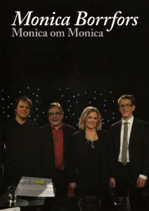 Monica Borrfors - Monica om Monica (DVD) ryhmässä Labels / Gazell @ Bengans Skivbutik AB (5664275)