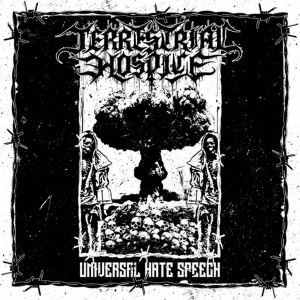 Terrestrial Hospice - Universal Hate Speech (Vinyl Lp) ryhmässä VINYYLI / Kommande / Hårdrock @ Bengans Skivbutik AB (5664351)
