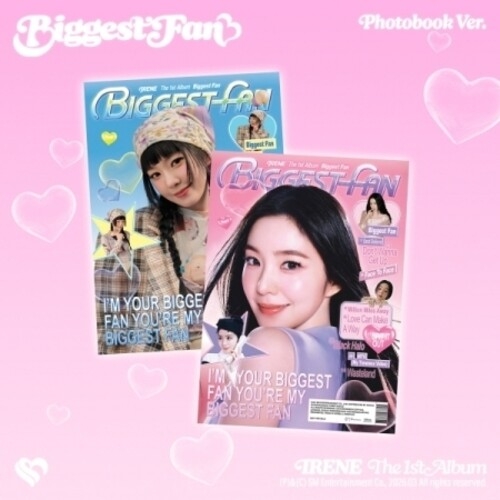 Irene - Biggest Fan (Photobook Ver.) ryhmässä Minishops / K-Pop Minishops / Red velvet @ Bengans Skivbutik AB (5664377)