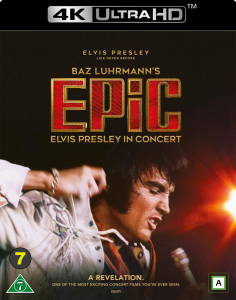 Movie - Epic: Elvis Presley In Concert (4K Ultra HD) ryhmässä Elokuva / Film UHD-4K / / @ Bengans Skivbutik AB (5664613)
