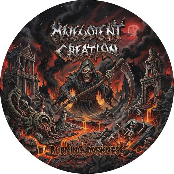 Malevolent Creation - Burning Darkness ryhmässä VINYYLI / Hårdrock @ Bengans Skivbutik AB (5664831)