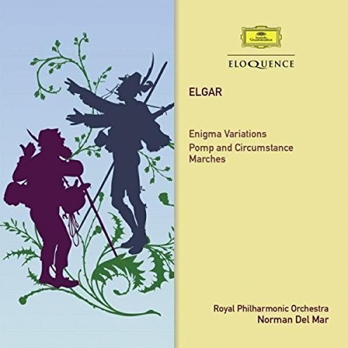 Elgar Edward - Enigma Variations ryhmässä CD / Klassiskt @ Bengans Skivbutik AB (5664875)
