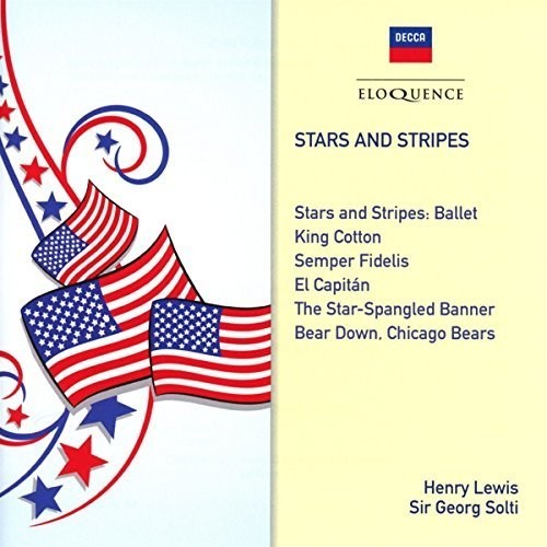 Lewis Henry Solti Georg - Stars And Stripes ryhmässä CD / Klassiskt @ Bengans Skivbutik AB (5664876)
