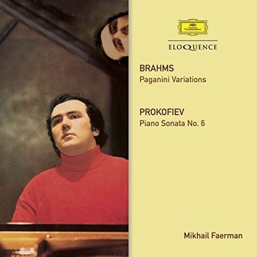 Johannes Brahms - Paganini Variations ryhmässä CD / Klassiskt @ Bengans Skivbutik AB (5664881)