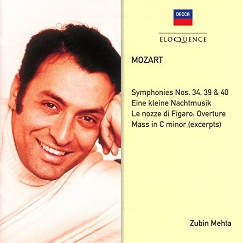 Mehta Zubin - Mozart: Symphonies ryhmässä CD / Klassiskt @ Bengans Skivbutik AB (5664906)