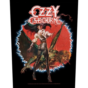 Ozzy Osbourne - The Ultimate Sin Back Patch ryhmässä MERCHANDISE / Kangasmerkki /  /  @ Bengans Skivbutik AB (5665338)