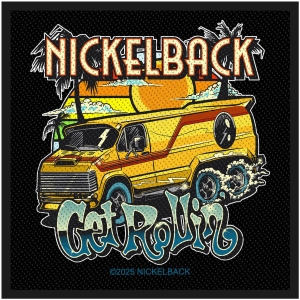 Nickelback - Get Rollin' Standard Patch ryhmässä MERCHANDISE / Kangasmerkki /  /  @ Bengans Skivbutik AB (5665473)