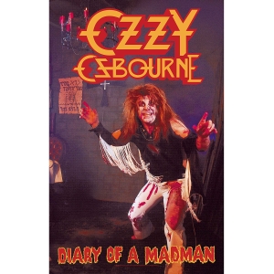 Ozzy Osbourne - Diary Of A Madman Textile Poster ryhmässä MERCHANDISE / Merch / Nyheter / Hårdrock @ Bengans Skivbutik AB (5665482)