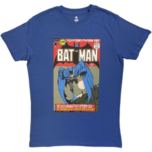 Batman - Comic Cover Uni Blue T-Shirt ryhmässä MERCHANDISE / T-paita / Nyheter / Film-Musikal @ Bengans Skivbutik AB (5665531r)