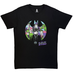 Batman - Batman & Co Uni Bl T-Shirt ryhmässä MERCHANDISE / T-paita / Nyheter / Film-Musikal @ Bengans Skivbutik AB (5665533r)