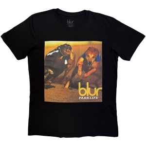 Blur - Parklife Album Uni Bl T-Shirt ryhmässä MERCHANDISE / T-paita / Pop-Rock @ Bengans Skivbutik AB (5665534r)