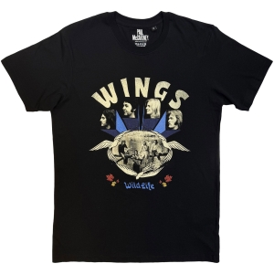Paul Mccartney - Wildlife Uni Bl T-Shirt ryhmässä MERCHANDISE / T-paita / Pop-Rock @ Bengans Skivbutik AB (5665557r)
