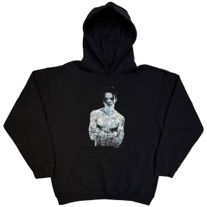 Yungblud   - Portrait Uni Bl Hoodie ryhmässä MERCHANDISE / Hupparit / Nyheter / Pop-Rock @ Bengans Skivbutik AB (5665560r)
