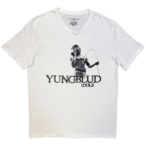 Yungblud   - Idols Mic Uni Bl T-Shirt ryhmässä MERCHANDISE / T-paita / Pop-Rock @ Bengans Skivbutik AB (5665563r)