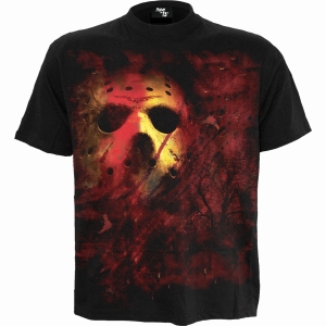 Friday The 13Th - Jason Lives - Black T-Shirt ryhmässä MERCHANDISE / T-paita / Nyheter / Film-Musikal @ Bengans Skivbutik AB (5665991r)
