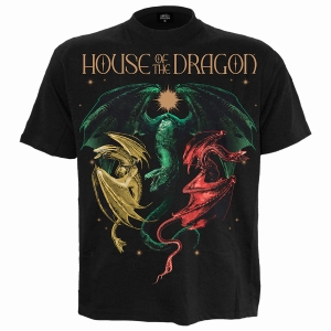 House Of The Dragon - Tri Dragons - T-Shirt ryhmässä MERCHANDISE / T-paita / TV-sarja @ Bengans Skivbutik AB (5666022r)