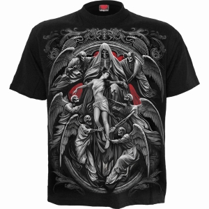 Spiral - Reapers Door - T-Shirt ryhmässä MERCHANDISE / T-paita / Nyheter / Övrigt @ Bengans Skivbutik AB (5666361r)