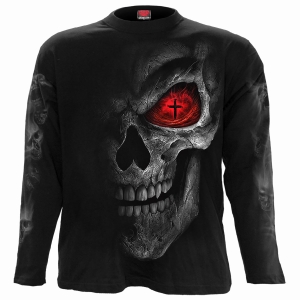Spiral - Death Stare - Black Longsleeve ryhmässä MERCHANDISE / T-paita / Nyheter / Övrigt @ Bengans Skivbutik AB (5666367r)