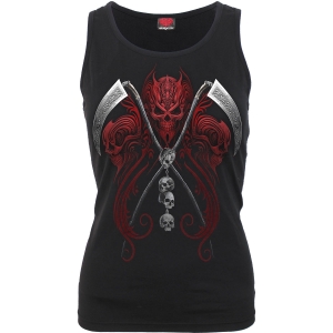 Spiral - Reaperess - Ladies Razor Back Vest T-Shirt ryhmässä MERCHANDISE / T-paita / Nyheter / Övrigt @ Bengans Skivbutik AB (5666381r)