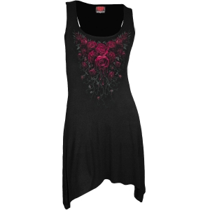 Spiral - Blood Rose - Ladies Goth Bottom Dress ryhmässä MERCHANDISE / T-paita / Nyheter / Övrigt @ Bengans Skivbutik AB (5666655r)