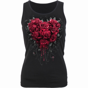 Spiral - Bleeding Heart - Ladies Razor Back Vest ryhmässä MERCHANDISE / T-paita / Nyheter / Övrigt @ Bengans Skivbutik AB (5666660r)