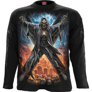 Spiral - Crossed Over - Longsleeve ryhmässä MERCHANDISE / T-paita / Nyheter / Övrigt @ Bengans Skivbutik AB (5666913r)