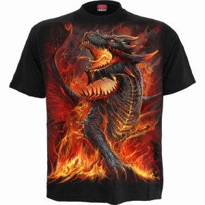 Spiral - Draconis - T-Shirt ryhmässä MERCHANDISE / T-paita / Nyheter / Övrigt @ Bengans Skivbutik AB (5667027r)