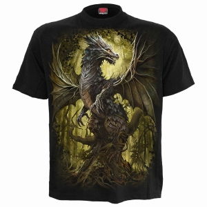 Spiral - Oak Dragon - T-Shirt ryhmässä MERCHANDISE / T-paita / Nyheter / Övrigt @ Bengans Skivbutik AB (5667038r)